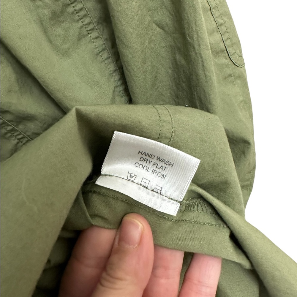 Tory Burch Olive Green Midi Dress - Picture 4 of 6